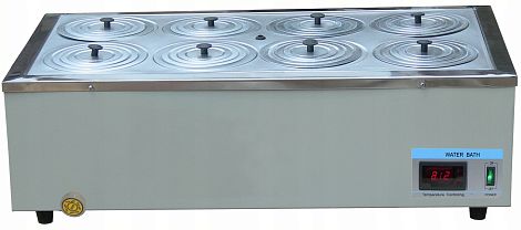 Водяная баня ВБЭ 1,5х1,4х1/0,9 0,15 кВт до 80 С' 150х140х90 мм нержавеющая сталь