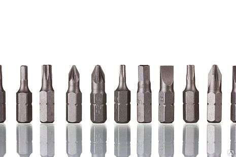 Набор бит ПРАКТИКА 25 предметов, Tamper Torx, Tri-Wing, Torq set, Pin in Hex, Spanner, длина 25 и 50 мм, серия ПРОФИ