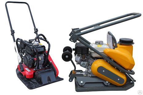 Виброплита DDE VP260-HK (дв. Honda, 13 л.с, плита 830×680 мм, до 750 кв. м/час, 270 кг, гл. упл. 90 см, колеса, реверс)