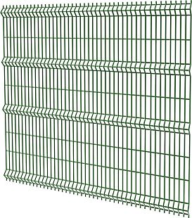 Ограждение панельное 60х40х4 мм, 1,5х2,5 м, 3d оцинкованное