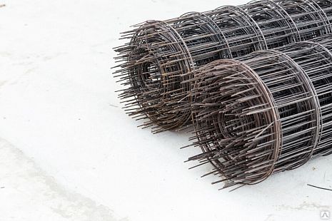 Сетка сварная покрытая ПВХ Яч.100х55 d 2,4 (1,5х20м) (Зелёная RAL 6005)