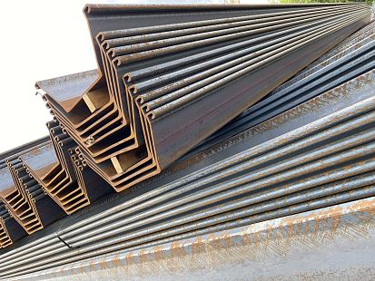 Шпунт Ларсена VL 602 + 05, L=12м, марка стали С255