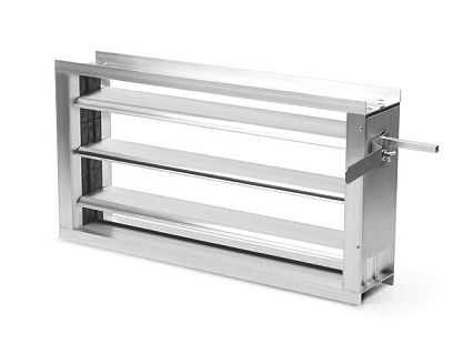 Клапан воздушный утепленный KVU 500х600 мм, ТЭН