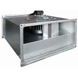 Вентилятор канальный прямоугольный с назад загнутыми лопатками VKPN 80-50/50-4D в шумоизоляционном корпусе