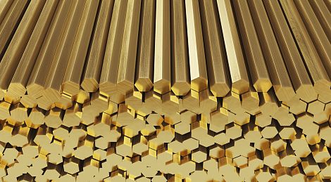 Шестигранник латунный ЛС 59-1 д. 6 п/тв