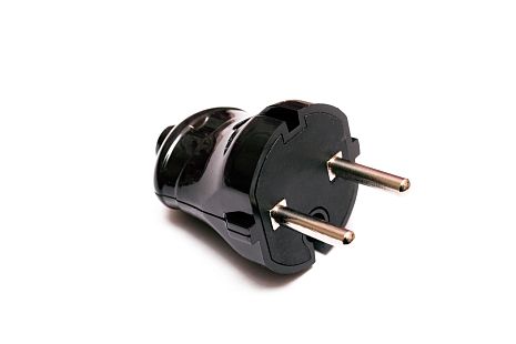 Вилка прямая каучук 2P+PE 16A 220ВIP44 EKF PRO