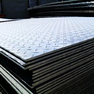 Лист рифленый 5,0х1500х6000 мм, сталь 3сп