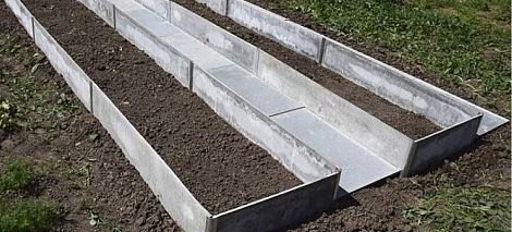 Чудо-клумба (тип 4) серый D 1500 мм (асбестоцементные изделия)