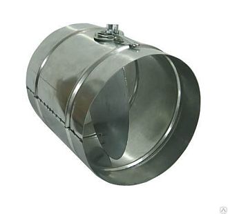 Заслонка круглая, оцинкованная сталь 315 мм