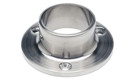 Фланец к стойке 42,4 мм плоский для ограждений