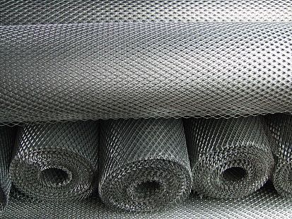 Сетка просечно-вытяжная 40х0,5 мм, 1,25х10 м