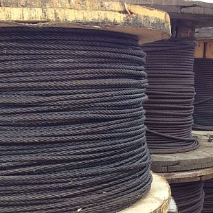 Барабан деревянный №12 для стальных канатов