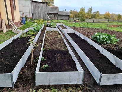 Профиль асбестоцементный для грядок Г-образный