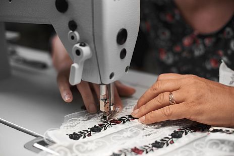 Нитки цветные