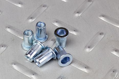 Заклепка вытяжная комбинированная нержавеющая сталь а2-а2 4,8х8